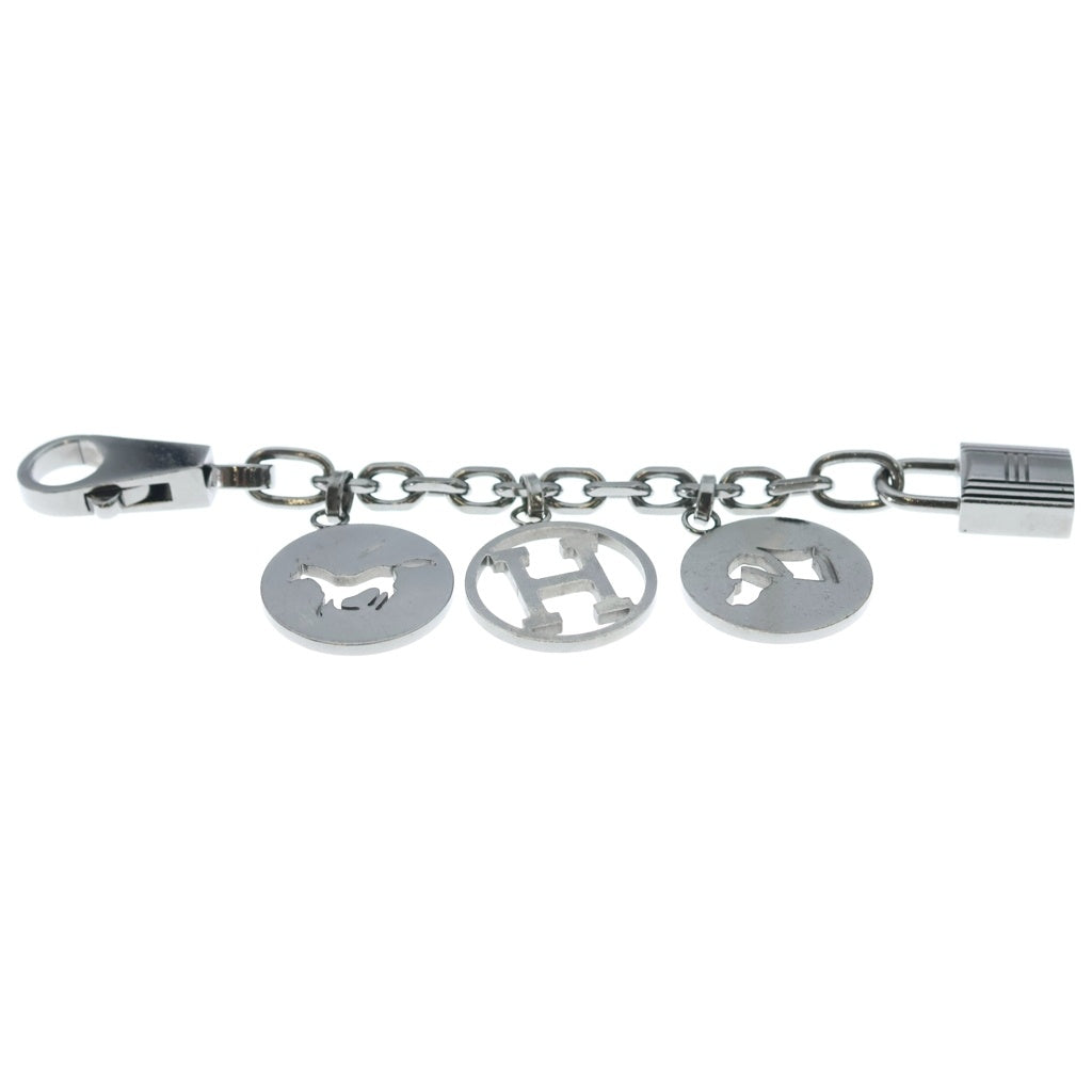 HERMES(エルメス) ブルロック アミュレット4 キーホルダー バッグチャーム シルバー レディース