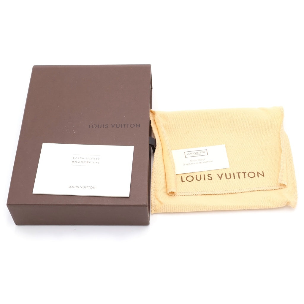 LOUIS VUITTON(ルイヴィトン) ダミエ アズール ポルトフォイユ ジョイ PVC レザー 三つ折り財布 コンパクトウォレット N60030 ホワイト系 レディース