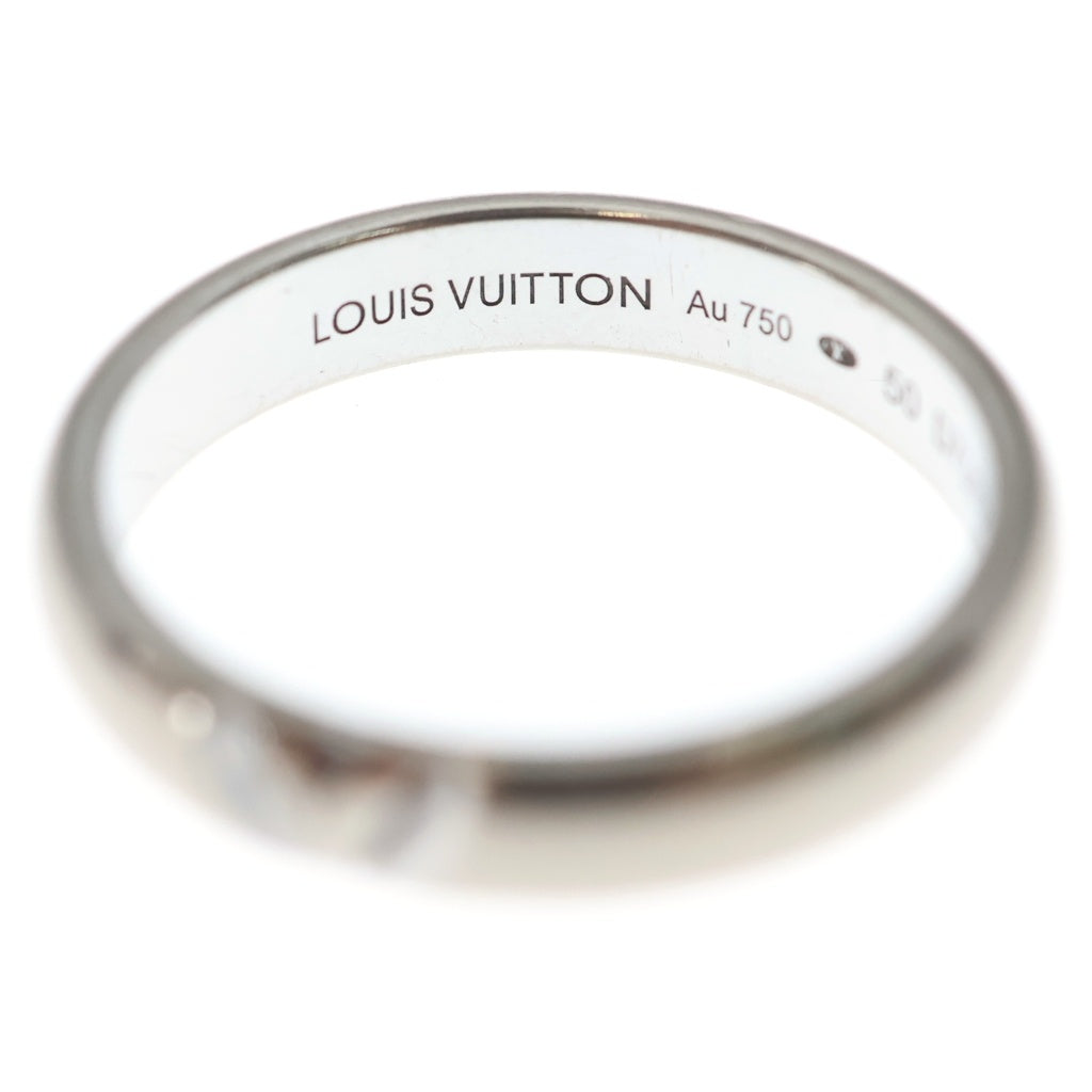 LOUIS VUITTON(ルイヴィトン) アリアンスLV ヴォルト ミュルティ リング 指輪 K18WG ホワイトゴールド レディース
