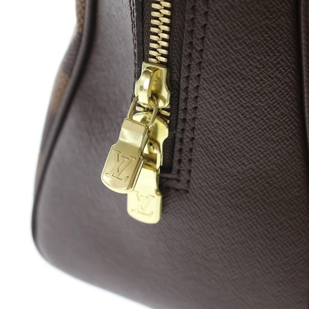 LOUIS VUITTON(ルイヴィトン) ダミエ エベヌ ブレラ PVC レザー 2WAY ハンドバッグ ショルダーバッグ ブラウン N51150 レディース
