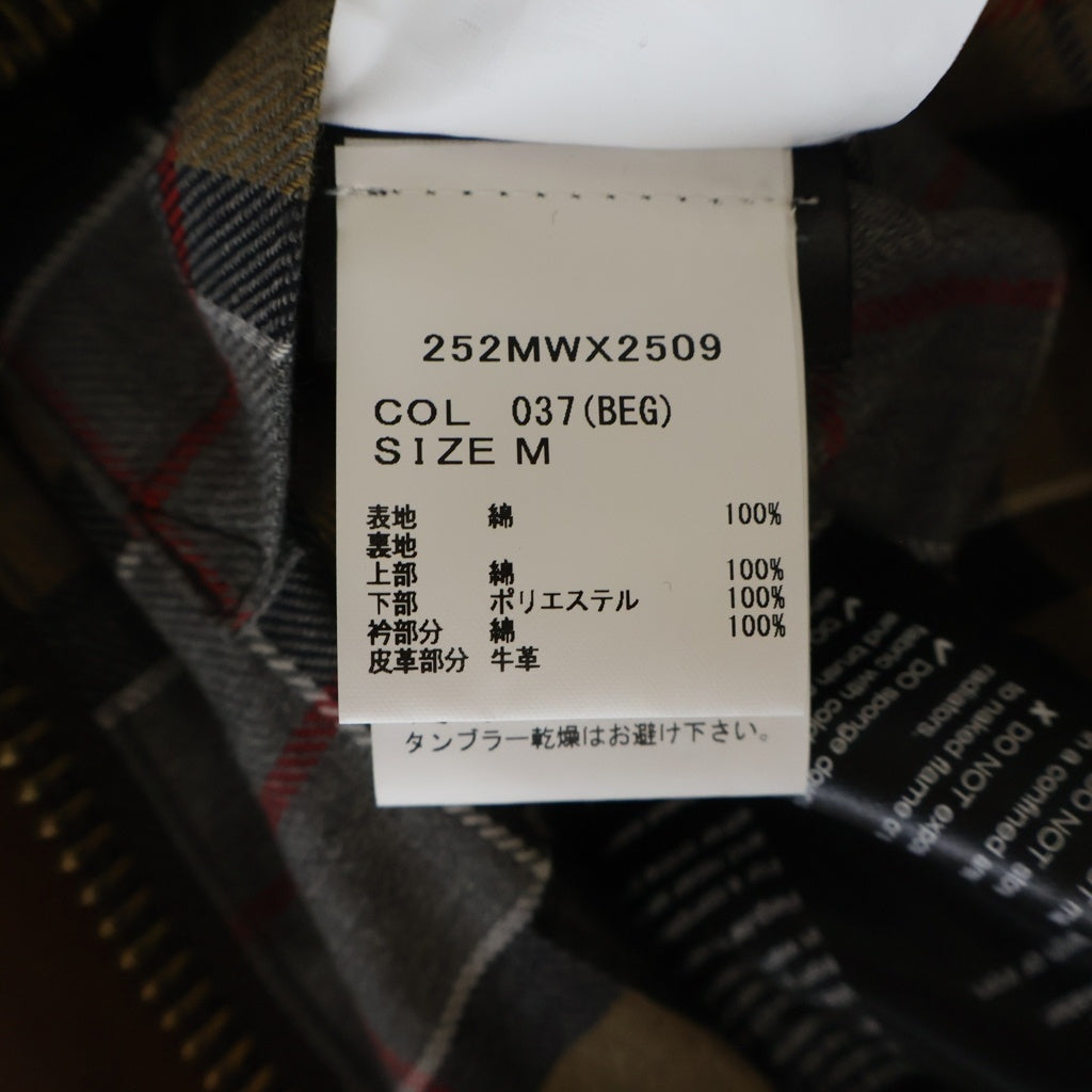 Barbour(バブアー) ×Levi's リーバイス Spey Wax Jacket スペイ ワックス フーデッド ジャケット ブラウン