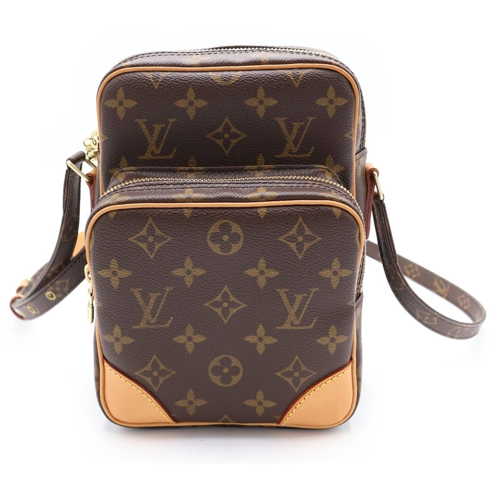 LOUIS VUITTON(ルイヴィトン) モノグラム アマゾン PVC レザー ショルダーバッグ ブラウン M45236 レディース