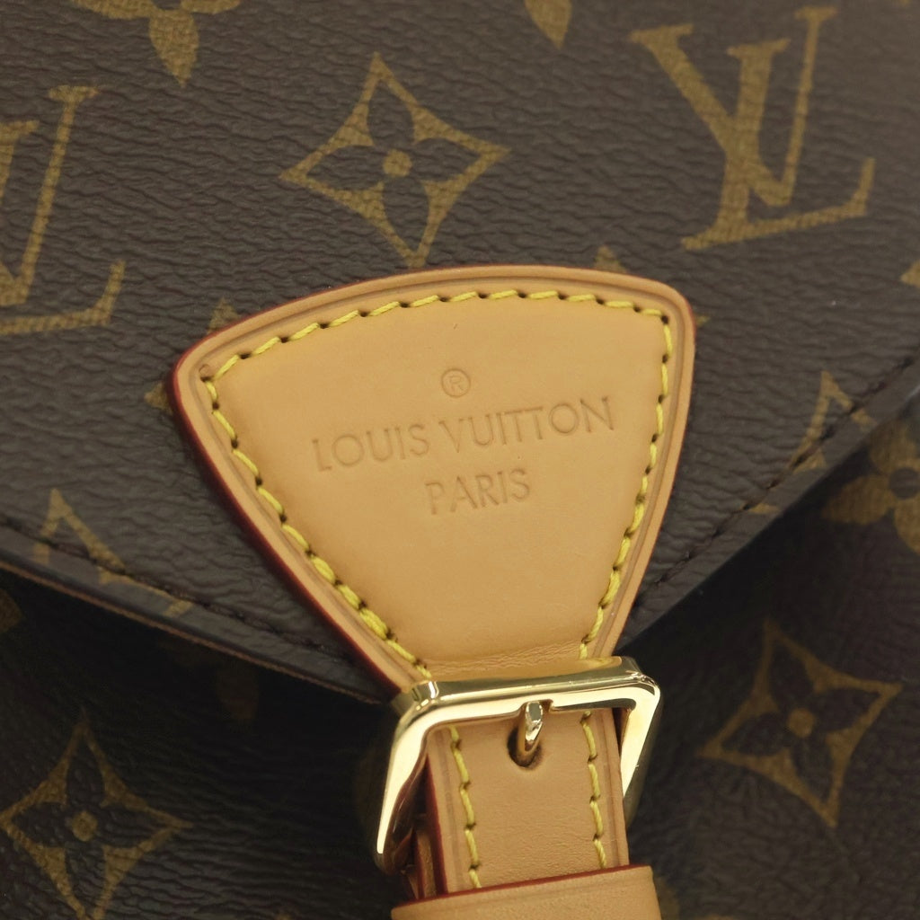 LOUIS VUITTON(ルイヴィトン) モノグラム モンスリNM PM PVC レザー バックパック リュックサック ICタイプ ブラウン M45501 レディース