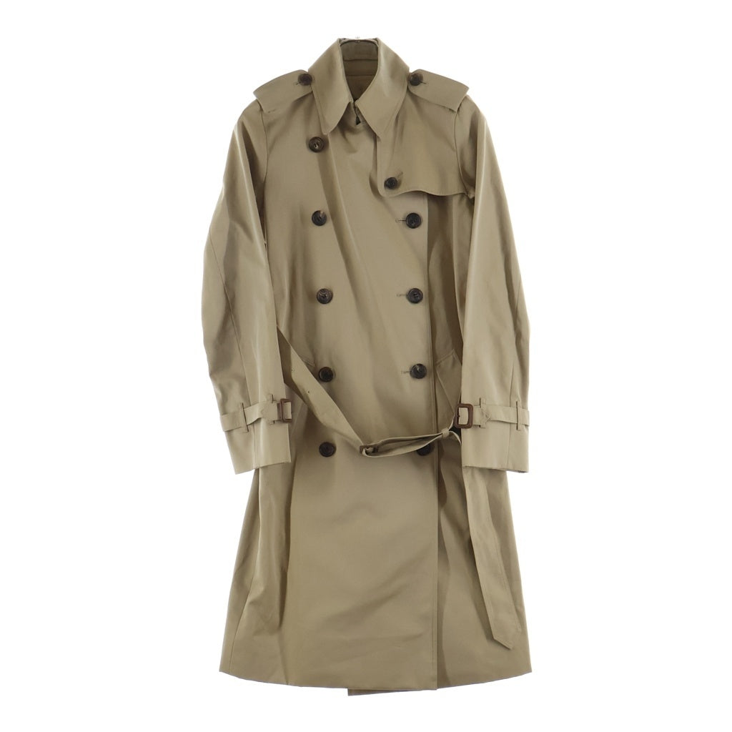 BURBERRY(バーバリー) 裏地ノバチェック柄 コットン トレンチコート ベージュ FRD87-195-51 レディース