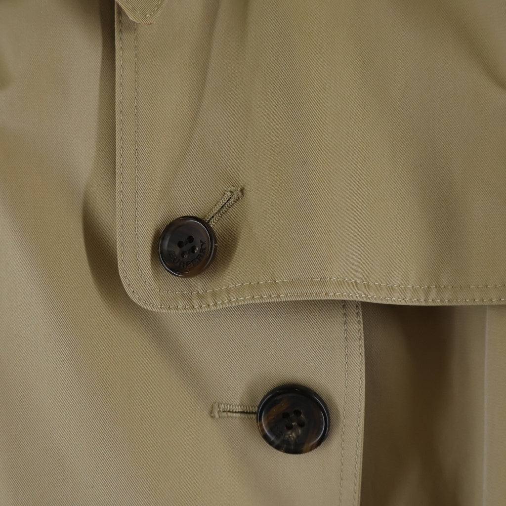 BURBERRY(バーバリー) 裏地ノバチェック柄 コットン トレンチコート ベージュ FRD87-195-51 レディース