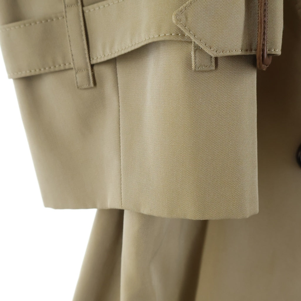 BURBERRY(バーバリー) 裏地ノバチェック柄 コットン トレンチコート ベージュ FRD87-195-51 レディース