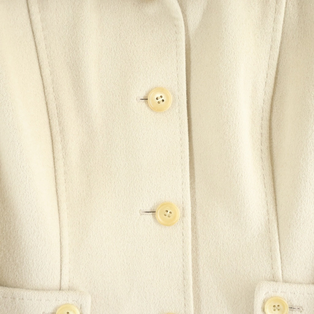 BURBERRY(バーバリー) アンゴラコート ベージュ #40 レディース