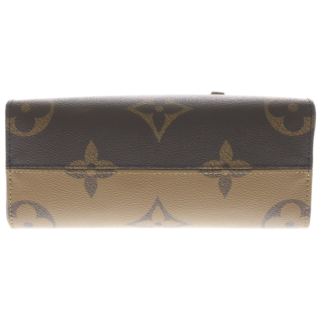 LOUIS VUITTON(ルイヴィトン) オンザゴーPM 2wayバック モノグラム リバース PVC レザー ブラウン M46373 レディース