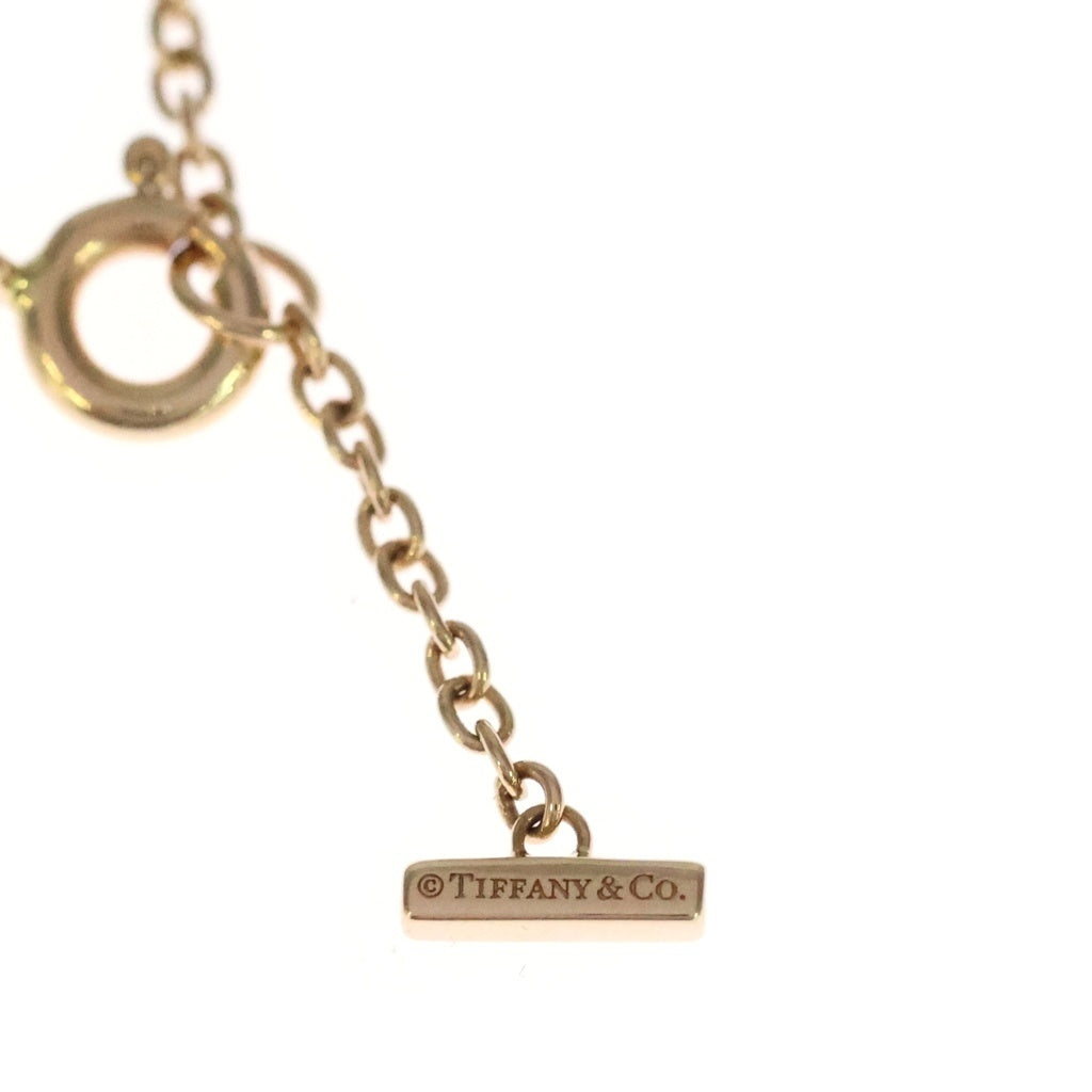 TIFFANY & Co.(ティファニー) Tスマイル スモール チェーンブレスレット ピンクゴールド Au750 レディース