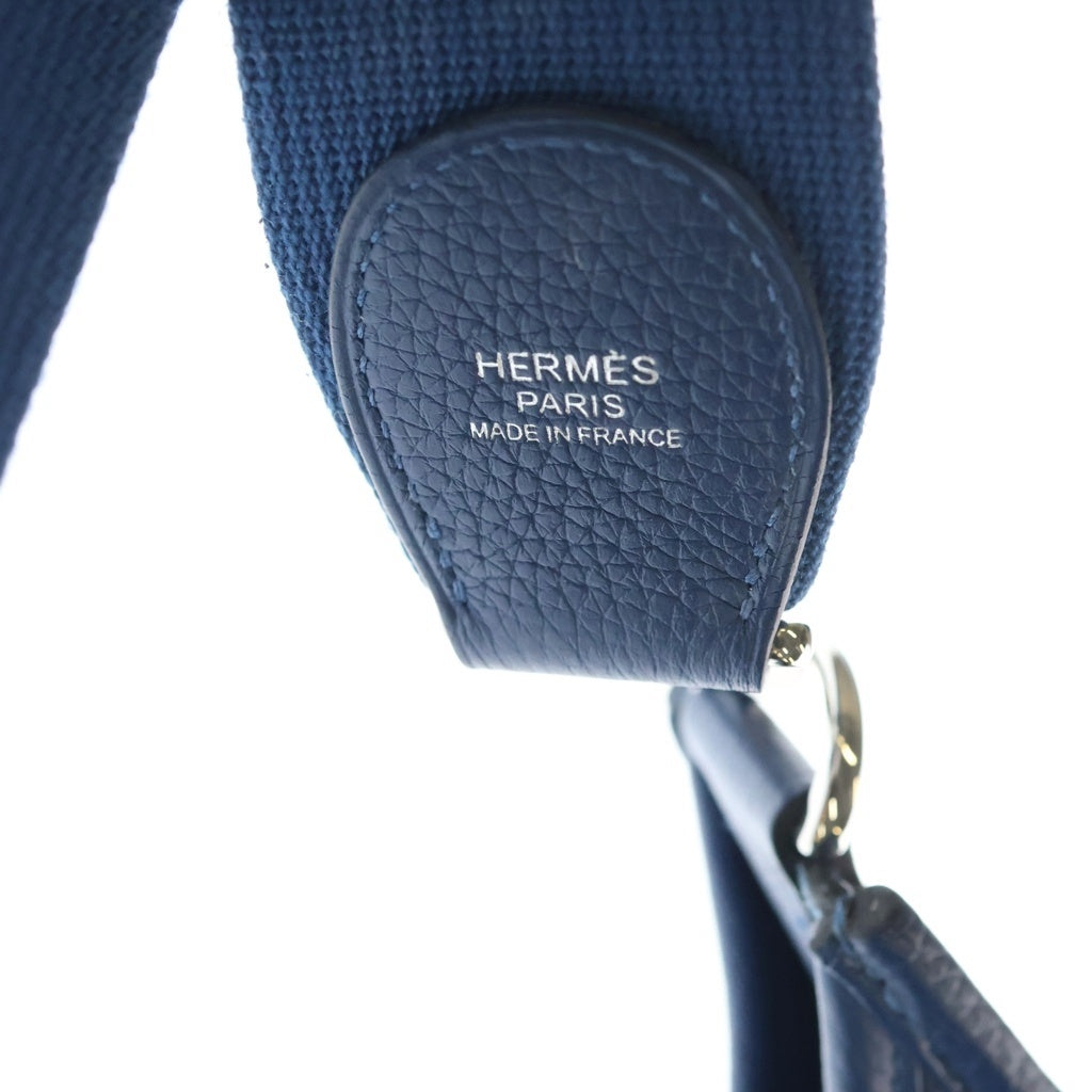 HERMES(エルメス) エブリンTGM トリヨン ブルータラサ SV金具 Y刻印 袋・スト レディース