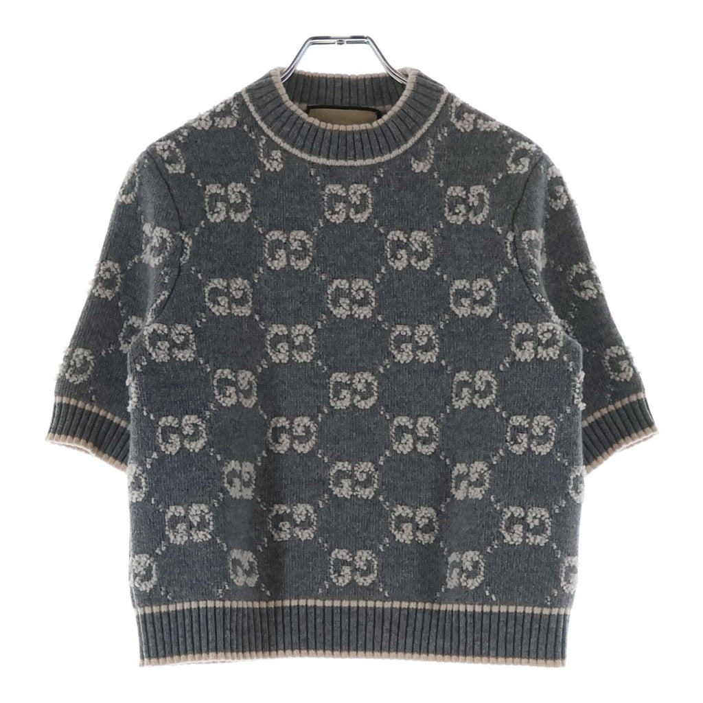 GUCCI(グッチ) GG ブークレウール ジャカード トップ セーター #XS 770059 レディース