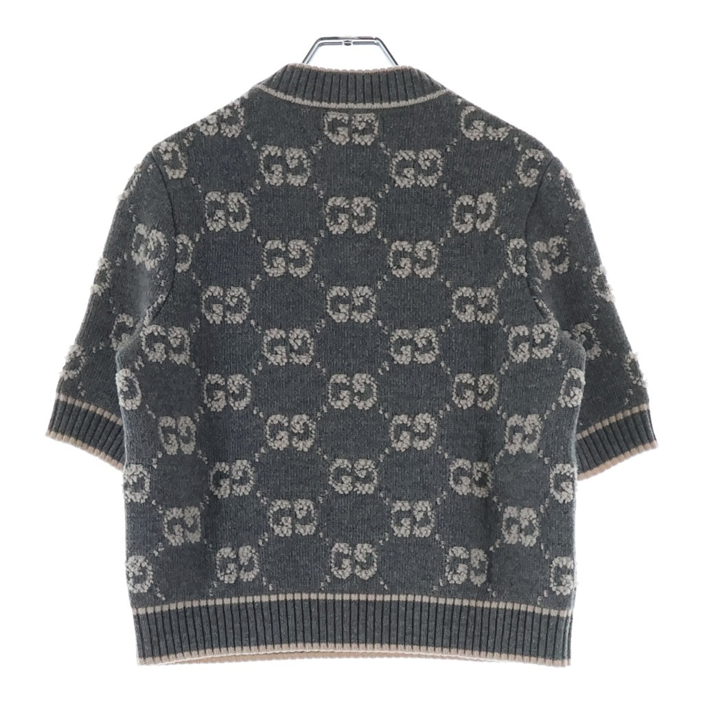 GUCCI(グッチ) GG ブークレウール ジャカード トップ セーター #XS 770059 レディース