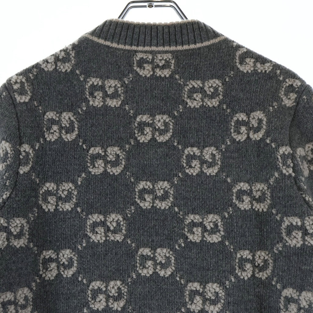 GUCCI(グッチ) GG ブークレウール ジャカード トップ セーター #XS 770059 レディース
