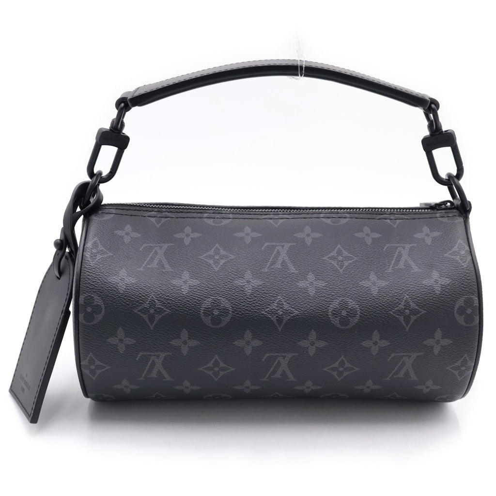 LOUIS VUITTON(ルイヴィトン) ソフト ポロションPM ショルダーバック モノグラム エクリプス PVC レザー ブラック M46796