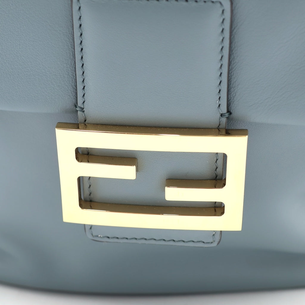 FENDI(フェンディ) FFロゴ バックパック リュックサック レザー ブルー 8BZ057 レディース