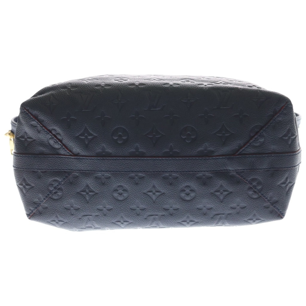 LOUIS VUITTON(ルイヴィトン) エボシ トートバック 2wayバック モノグラム アンプラント レザー ネイビー/マリーヌルージュ M51752 レディース