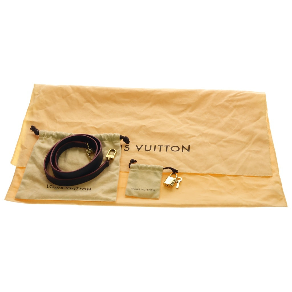 LOUIS VUITTON(ルイヴィトン) エボシ トートバック 2wayバック モノグラム アンプラント レザー ネイビー/マリーヌルージュ M51752 レディース