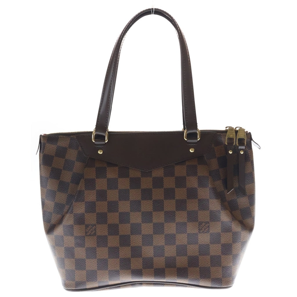 LOUIS VUITTON(ルイヴィトン) ダミエ ウェストミンスターGM PVC レザー ハンドバッグ トートバッグ ブラウン N41103 レディース