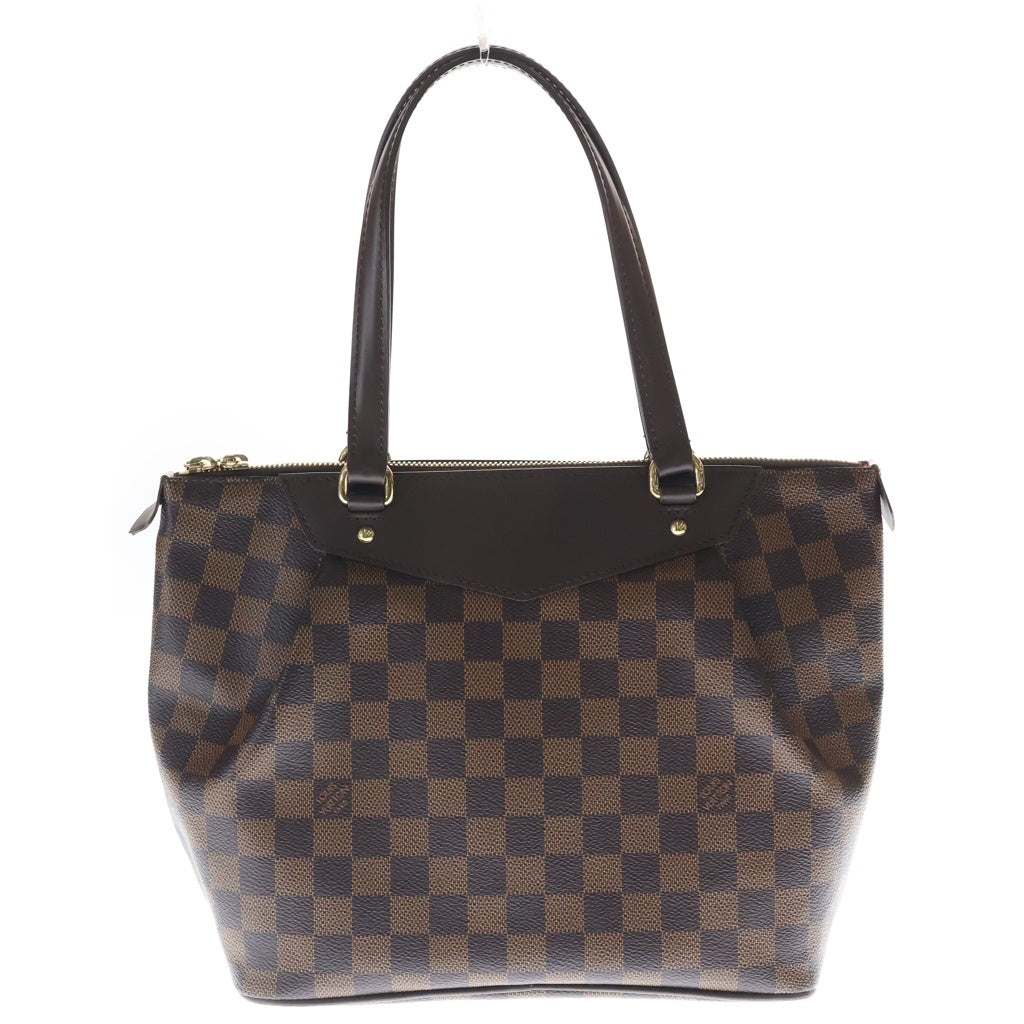 LOUIS VUITTON(ルイヴィトン) ダミエ ウェストミンスターGM PVC レザー ハンドバッグ トートバッグ ブラウン N41103 レディース