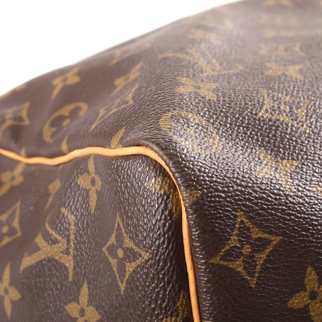 LOUIS VUITTON(ルイヴィトン) モノグラム キーポル50 PVC レザー ハンドバッグ ボストンバッグ ブラウン M41426