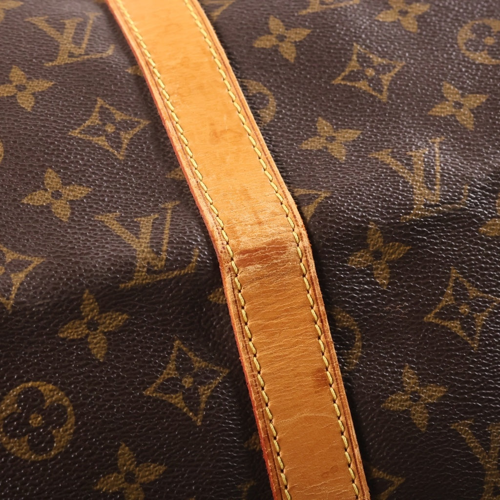 LOUIS VUITTON(ルイヴィトン) モノグラム キーポル50 PVC レザー ハンドバッグ ボストンバッグ ブラウン M41426