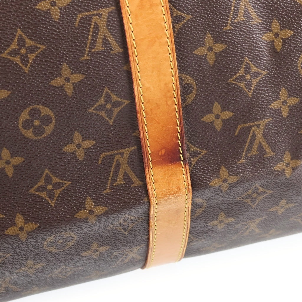 LOUIS VUITTON(ルイヴィトン) モノグラム キーポル50 PVC レザー ハンドバッグ ボストンバッグ ブラウン M41426