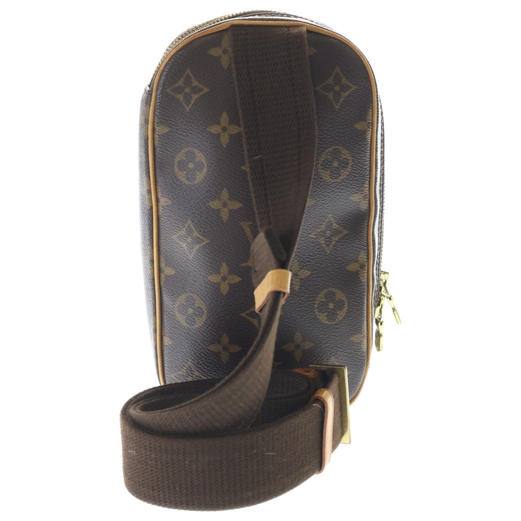 LOUIS VUITTON(ルイヴィトン) モノグラム ガンジュ PVC レザー ボディ ショルダーバッグ ブラウン M51870