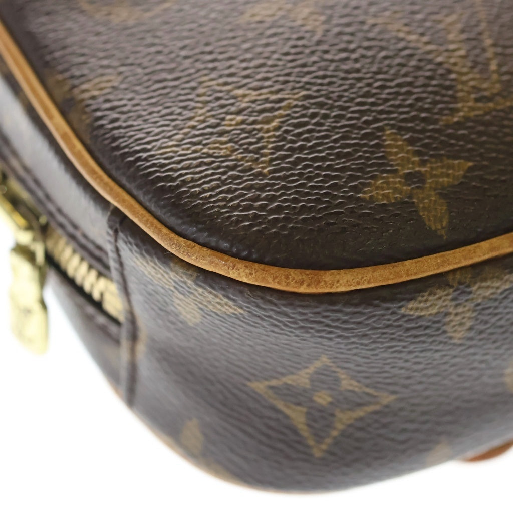 LOUIS VUITTON(ルイヴィトン) モノグラム ガンジュ PVC レザー ボディ ショルダーバッグ ブラウン M51870
