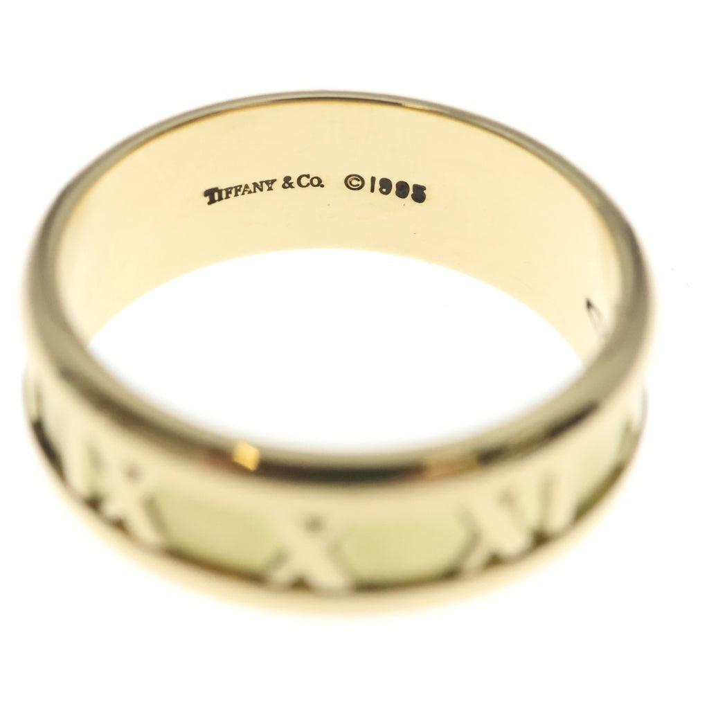 TIFFANY & Co.(ティファニー) アトラス リング イエローゴールド 750YG #18