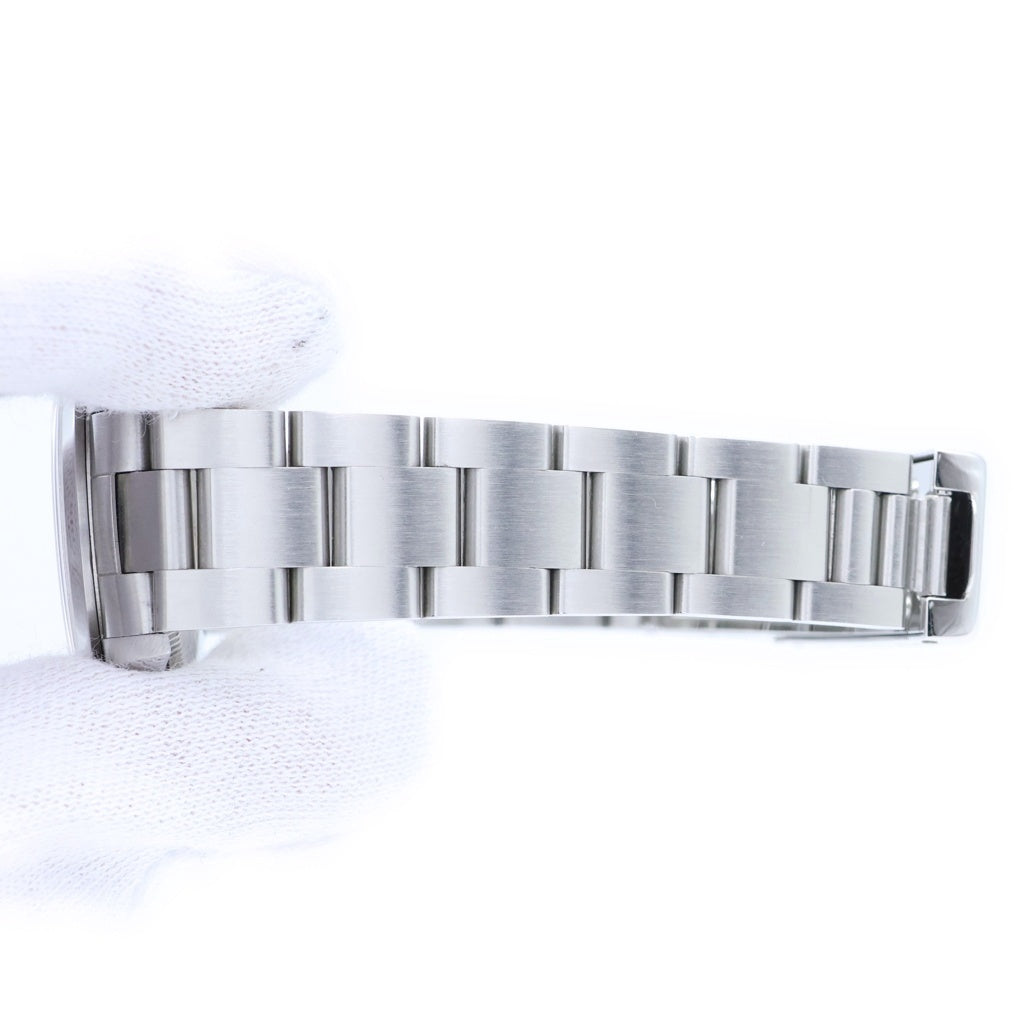 ROLEX(ロレックス) オイスターパーペチュアル 黒文字盤 ステンレス 自動巻き SS/AT 77080 F番 腕時計