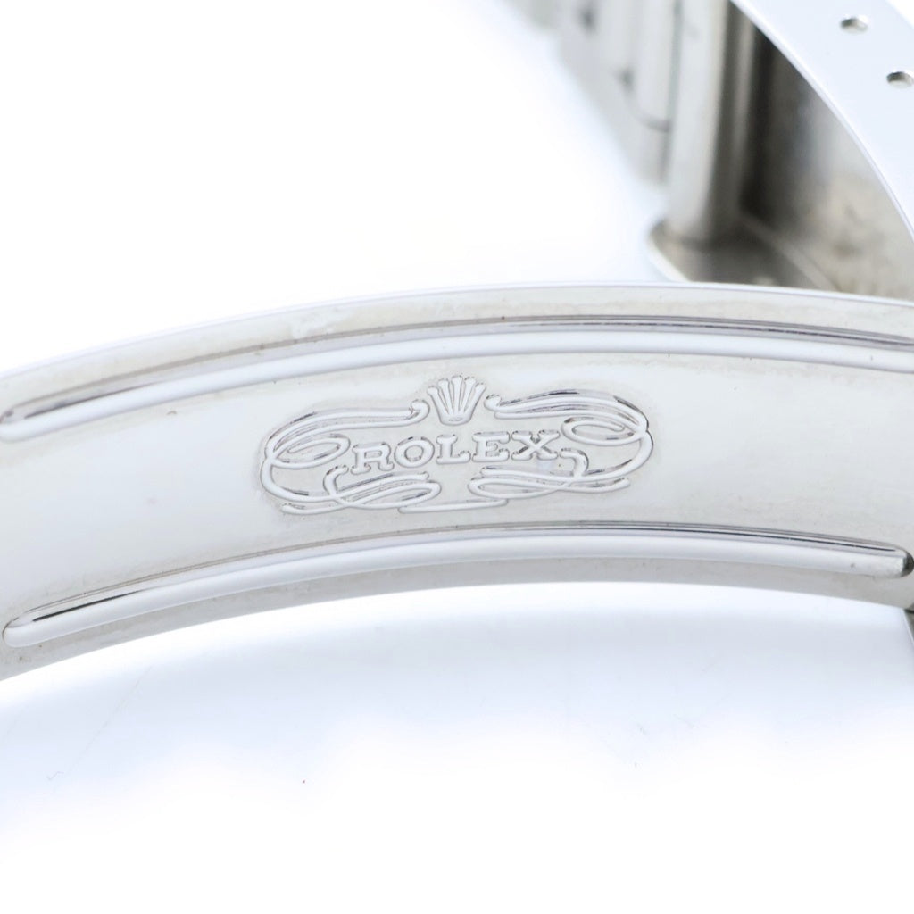 ROLEX(ロレックス) オイスターパーペチュアル 黒文字盤 ステンレス 自動巻き SS/AT 77080 F番 腕時計