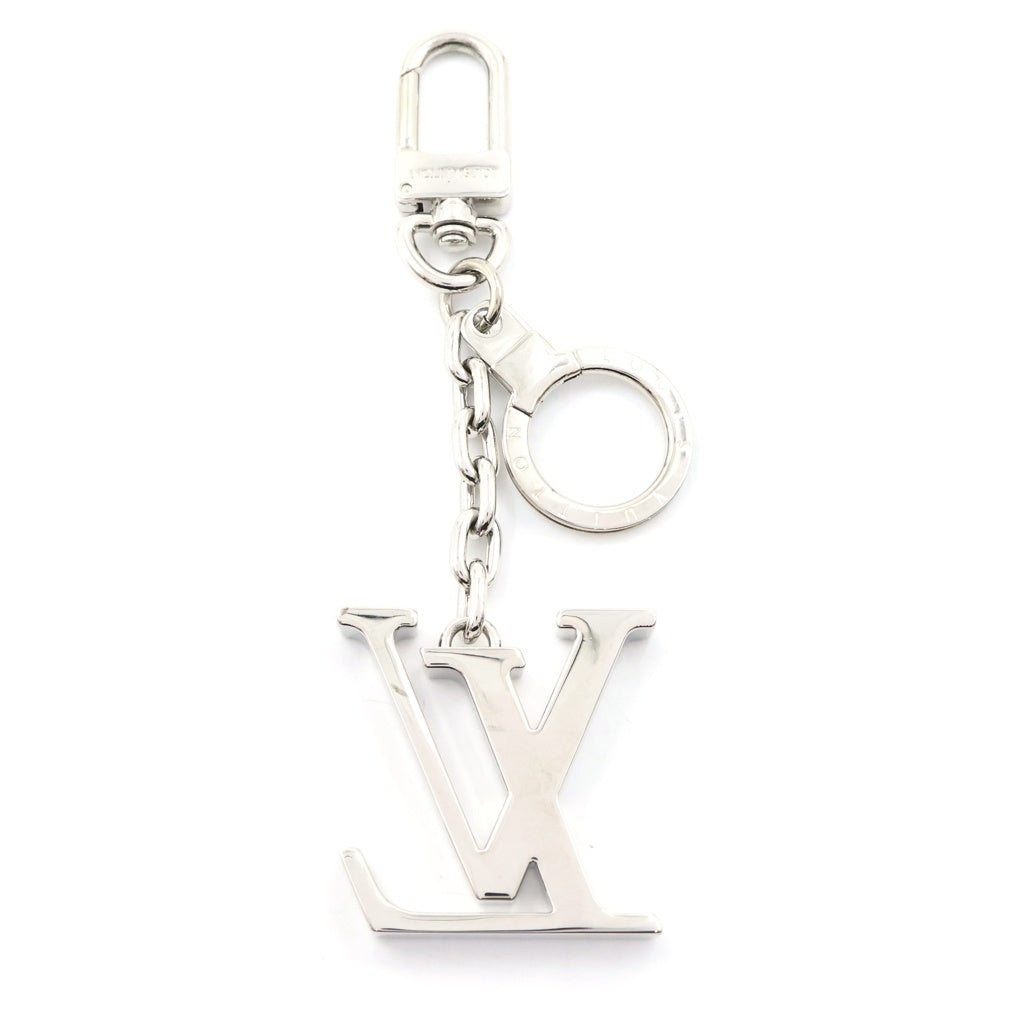 LOUIS VUITTON(ルイヴィトン) ポルトクレ LVイニシャル キーリング キーホルダー シルバー M65071