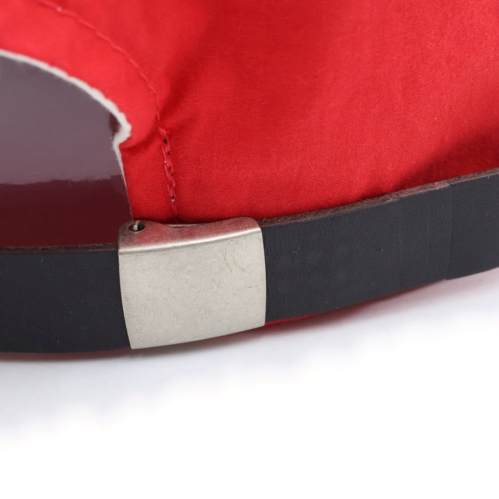 peaceminusone(ピースマイナスワン) ×Verdy 5 Panel Ball Cap Red ベースボールキャップ ホワイト×レッド