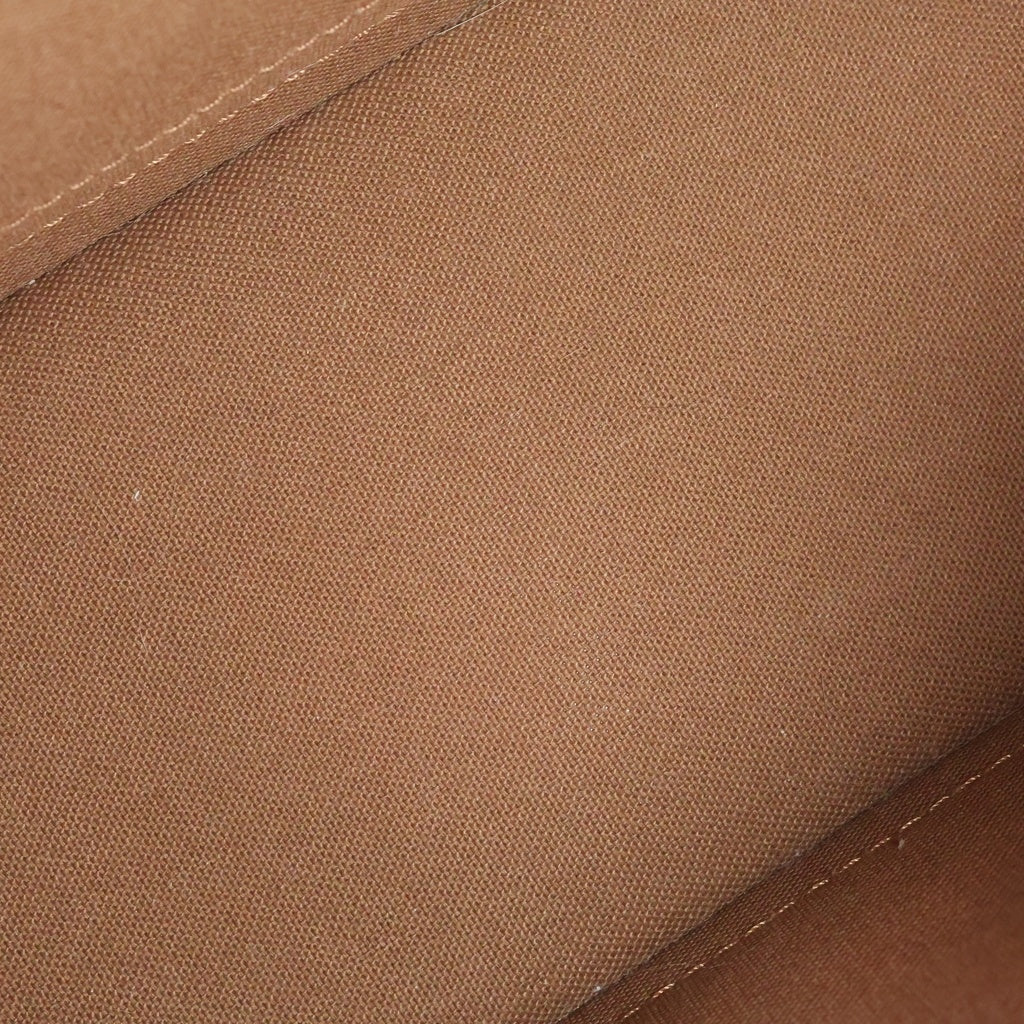 LOUIS VUITTON(ルイヴィトン) モノグラム アルマBB 2WAYバッグ ハンドバッグ ショルダーバッグ ブラウン レザー×PVC M53152 ゴールド金具 レディース