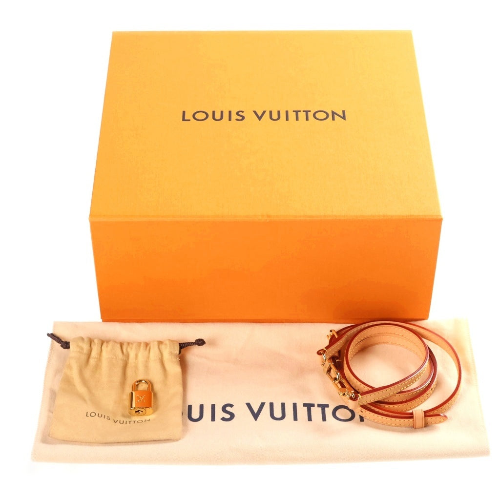 LOUIS VUITTON(ルイヴィトン) モノグラム アルマBB 2WAYバッグ ハンドバッグ ショルダーバッグ ブラウン レザー×PVC M53152 ゴールド金具 レディース