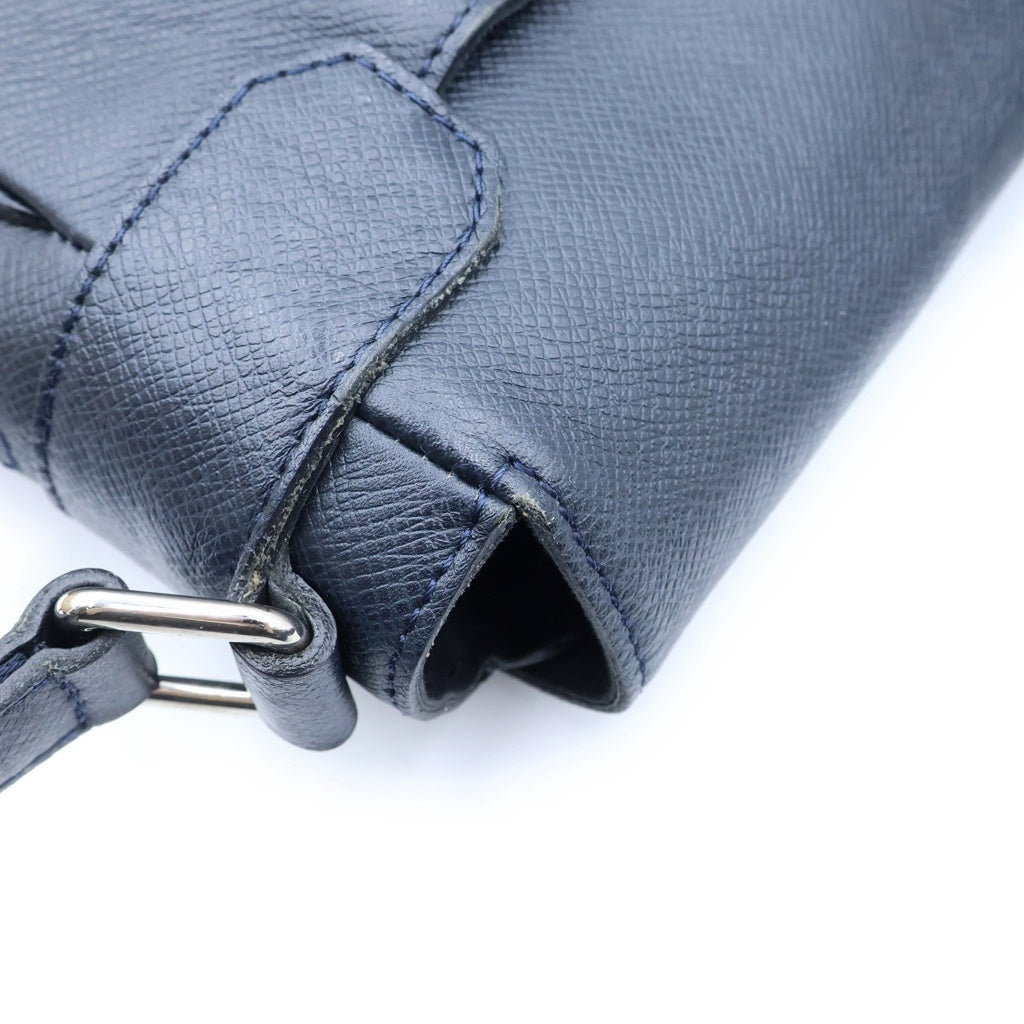 LOUIS VUITTON(ルイヴィトン) タイガ ロマンPM アルドワーズ ショルダーバッグ ネイビー レザー M32699