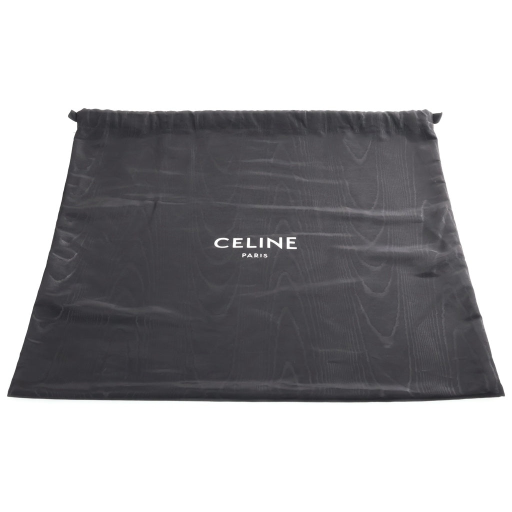 CELINE(セリーヌ) ミディアム カバ トリオンフキャンバス レザー トートバッグ ブラウン レディース