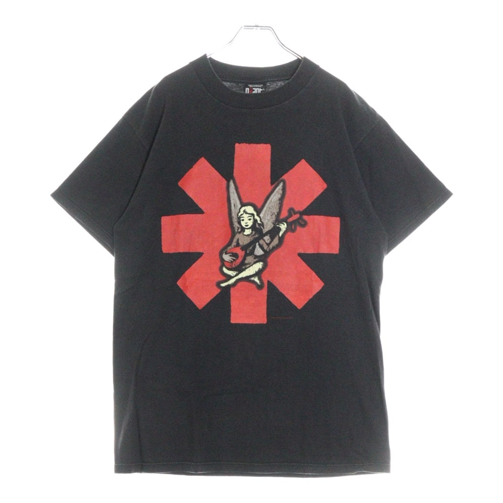 VINTAGE(ヴィンテージ) 90S RED HOT CHILI PEPPERS ONE HOT MINUTE レッドホットチリペッパーズ ワンホットミニッツ 両面プリント 半袖Tシャツ ブラック