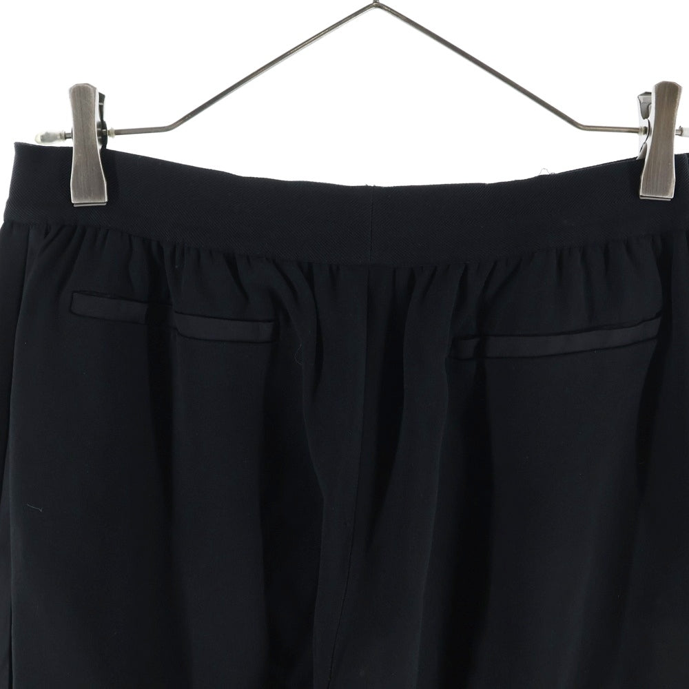 CELINE(セリーヌ) サイドライン レーヨン アセテート イージー テーパードパンツ ブラック レディース