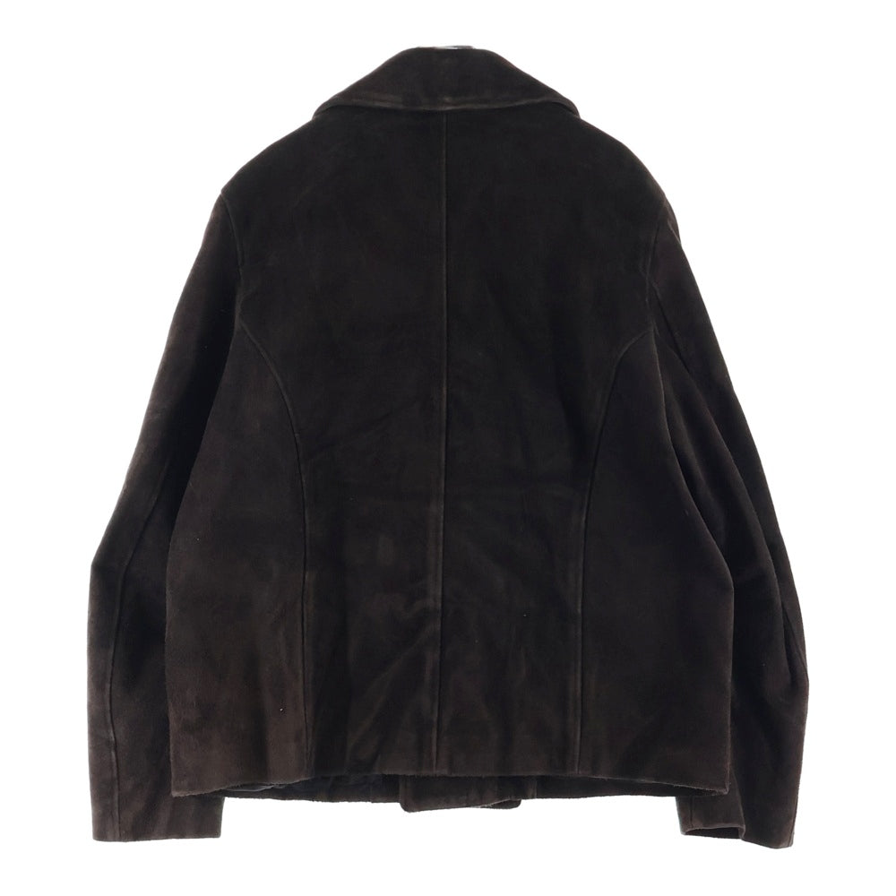 SUGARHILL(シュガーヒル) 25AW SUEDE LEATHER BLOUSON カウレザー ジャケット 25330702 ブラウン