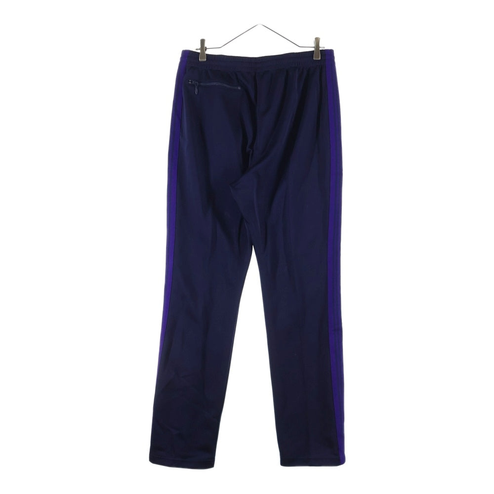 Needles(ニードルス) 23AW NARROW TRACK PANT POLY SMOOTH ポリ スムース ナロートラックパンツ ネイビー/パープル NS247