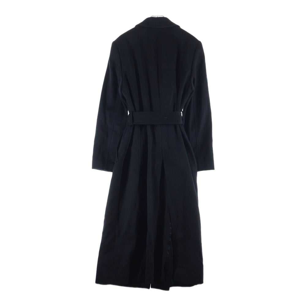 ANNE KLEIN(アンクライン) カシミヤ マキシ丈 トレンチコート レディース ブラック