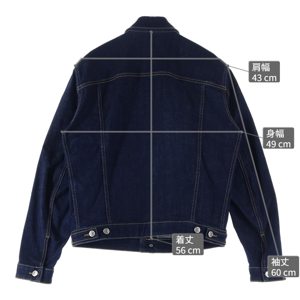 DSQUARED2(ディースクエアード) デニム トラッカージャケット インディゴ S74AM1442