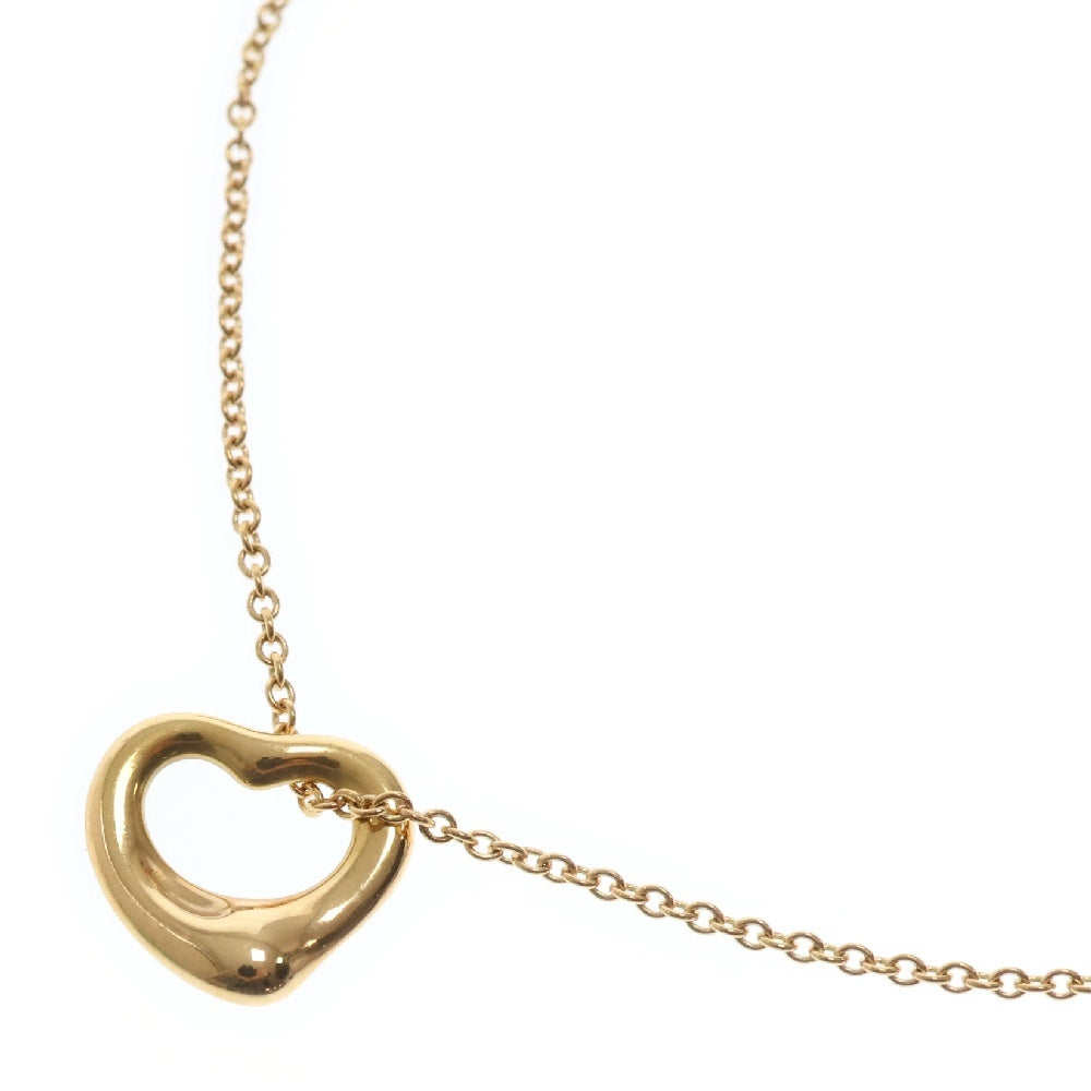 TIFFANY&Co(ティファニー) オープンハート　エルサペレッティ　ネックレス　K18PG　ピンクゴールド　アクセサリー　ジュエリー