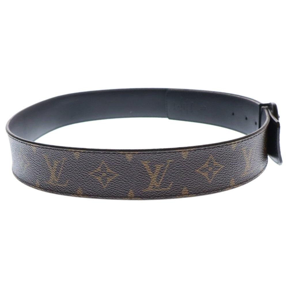 LOUIS VUITTON(ルイヴィトン) モノグラム サンチュール ベルト ブラウン×ブラック リバーシブル PVC×レザー M0170