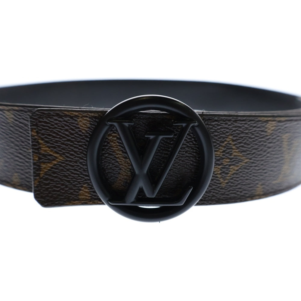 LOUIS VUITTON(ルイヴィトン) モノグラム サンチュール ベルト ブラウン×ブラック リバーシブル PVC×レザー M0170