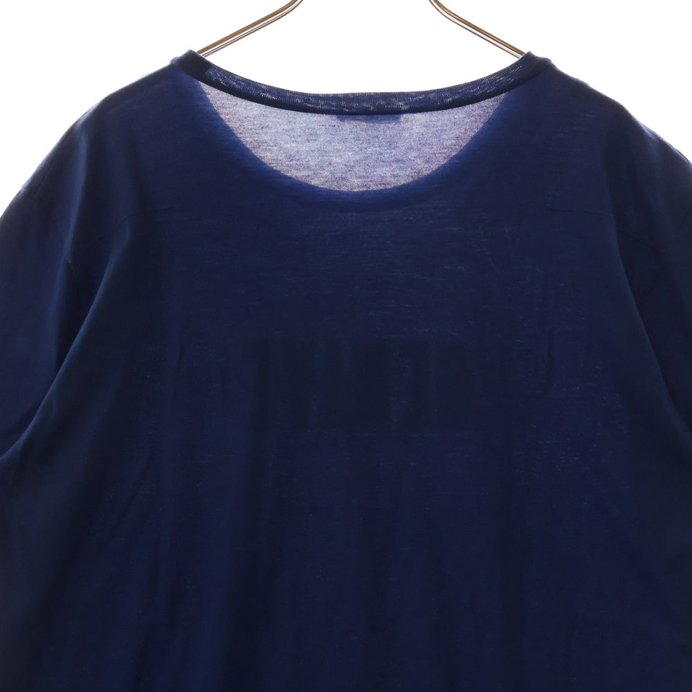 DIOR(ディオール) 17SS NEWAVE フロントロゴ クルーネック半袖Tシャツ ブルー 733J603I8612