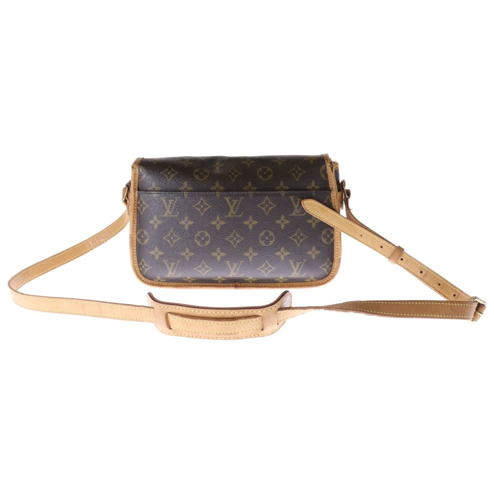 LOUIS VUITTON(ルイヴィトン) モノグラム ソローニュ ショルダーバッグ ブラウン PVC×レザー ゴールド金具 M42250