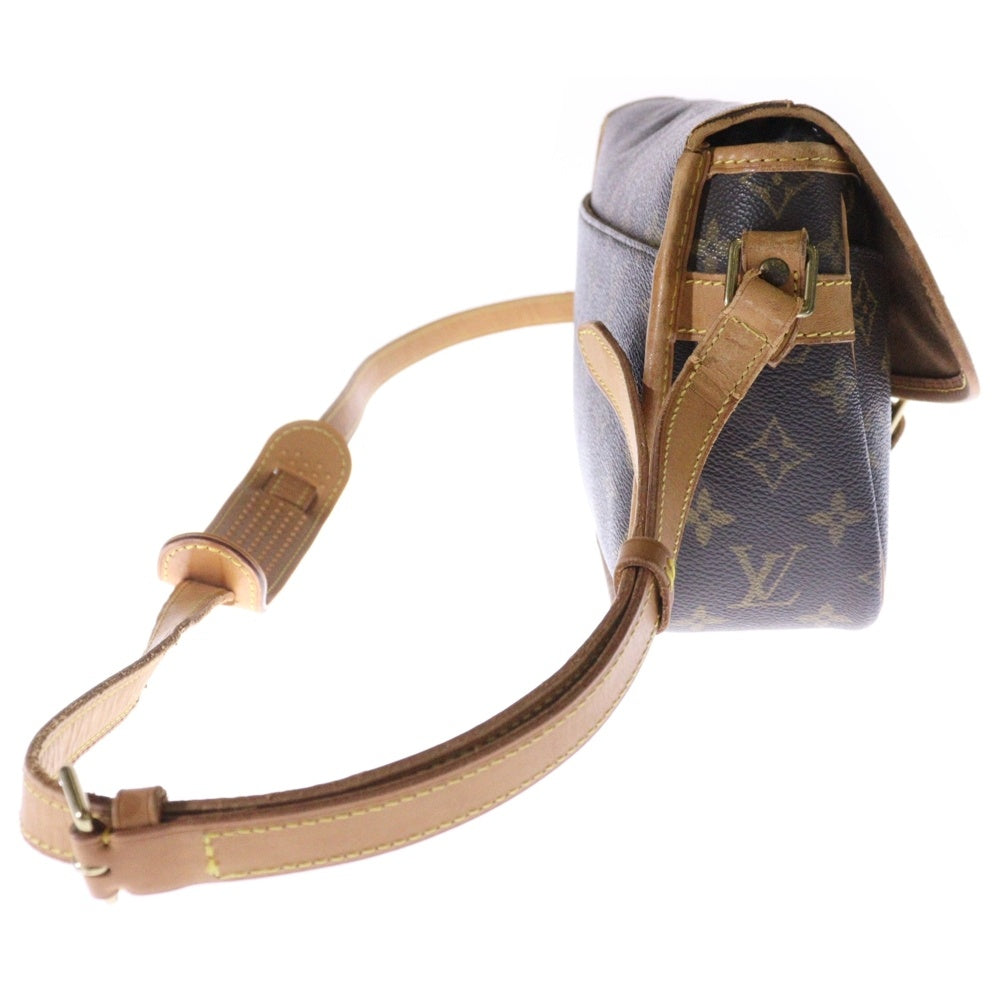 LOUIS VUITTON(ルイヴィトン) モノグラム ソローニュ ショルダーバッグ ブラウン PVC×レザー ゴールド金具 M42250