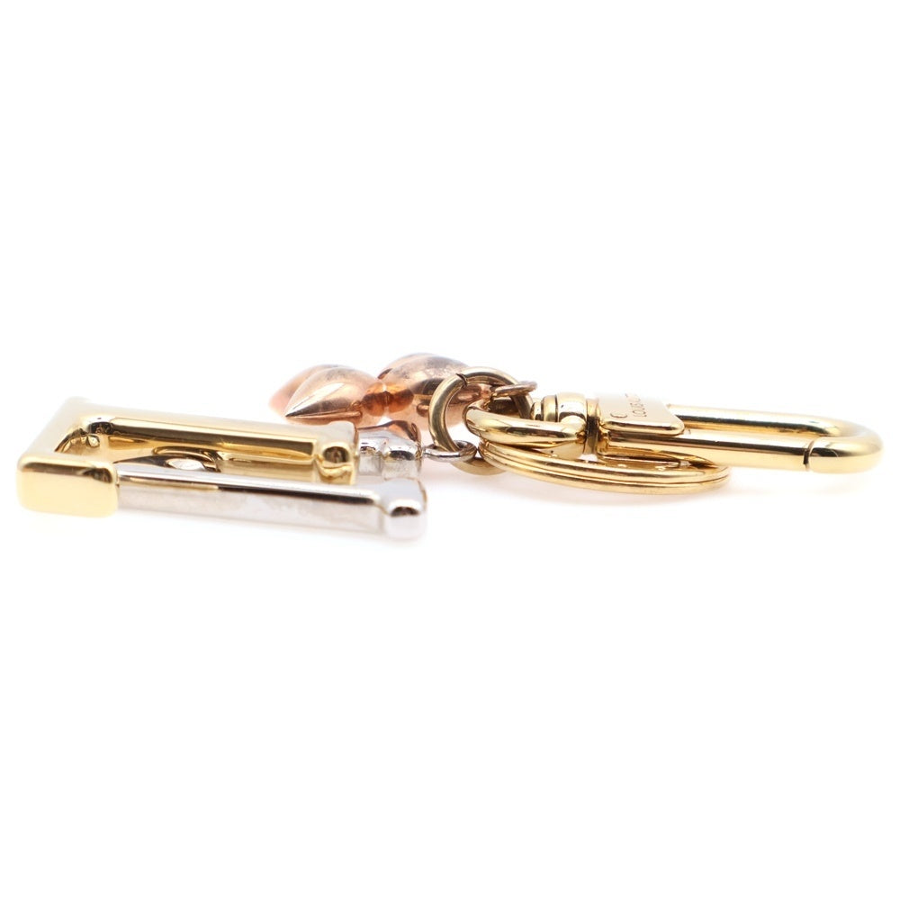 LOUIS VUITTON(ルイヴィトン) ポルトクレ キーホルダー・LVニューウェーブ ゴールド GP M68449 キーチャーム バッグチャーム アクセサリー